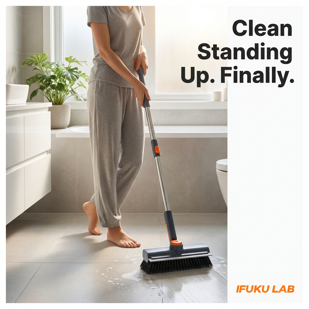Super Dover - 3 in 1 Floor Scrub Brush